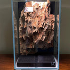 Nano Waterfall Paludarium | Live Moss Terrarium | Dragonstone | UNS 16T