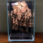 Nano Waterfall Paludarium | Live Moss Terrarium | Dragonstone | UNS 16T