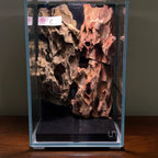 Nano Waterfall Paludarium | Live Moss Terrarium | Dragonstone | UNS 16T
